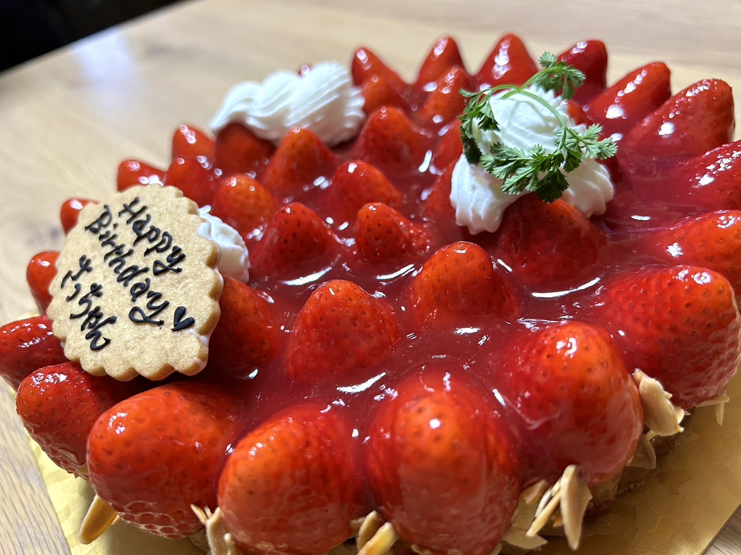 誕生日ケーキ